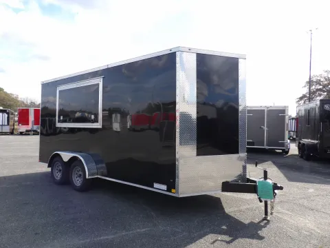 Another view of 2026 Diamond 7X16 Enclosed for sale in Cochran, GA at WOW Cargo Trailers