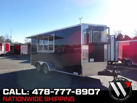 Black 2026 Diamond 7X16 Enclosed for sale in Cochran, GA