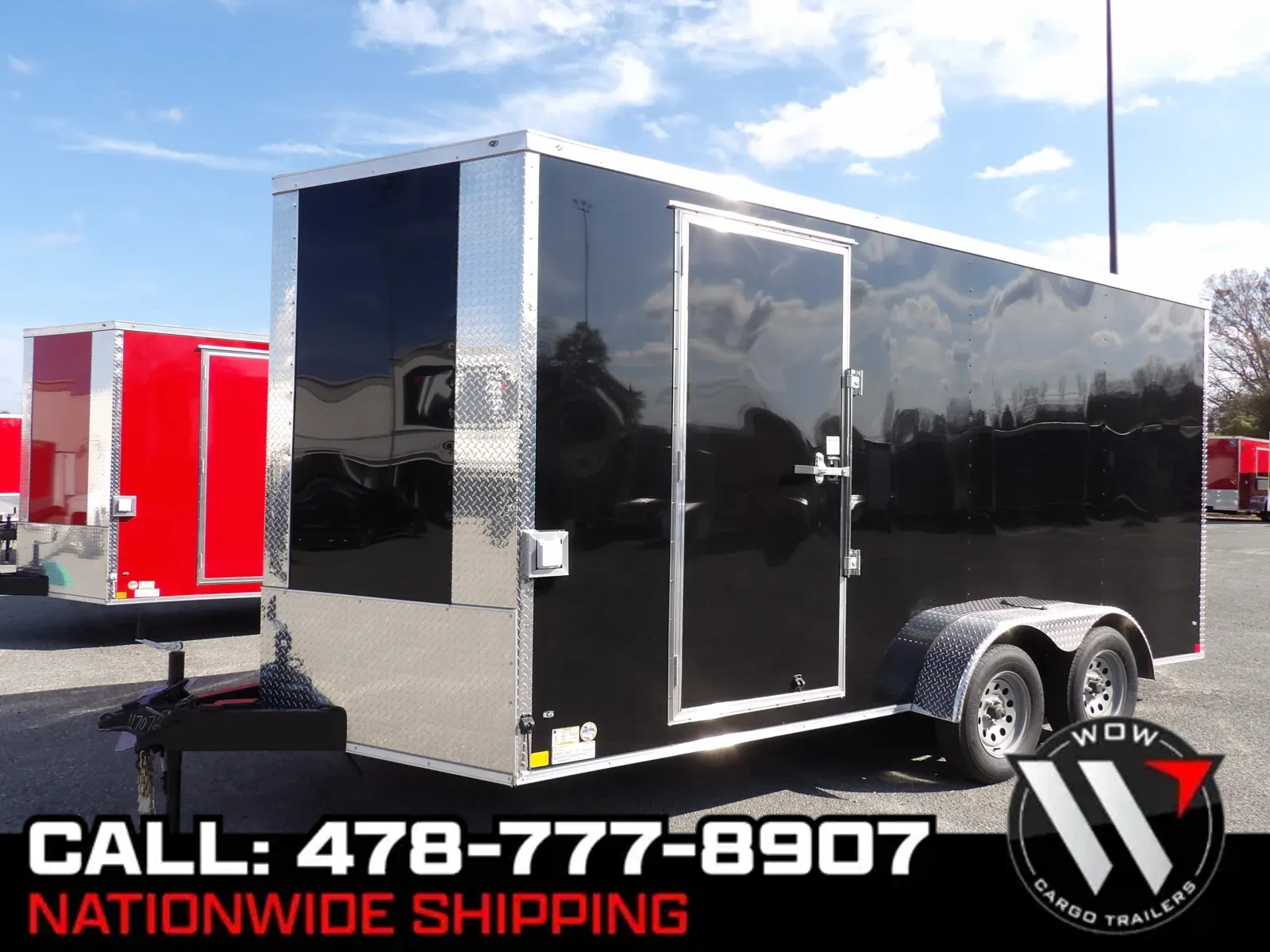 Black 2026 Diamond 7X16 Enclosed for sale in Cochran, GA