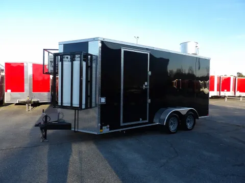 Photos of 2026 Diamond 7X16 Enclosed for sale in Cochran, GA at WOW Cargo Trailers