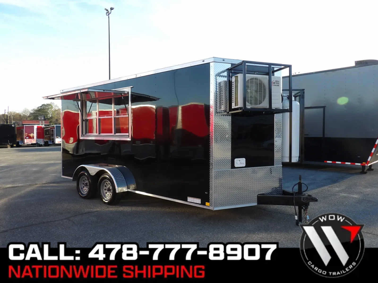 Black 2026 Diamond 7X16 Enclosed for sale in Cochran, GA