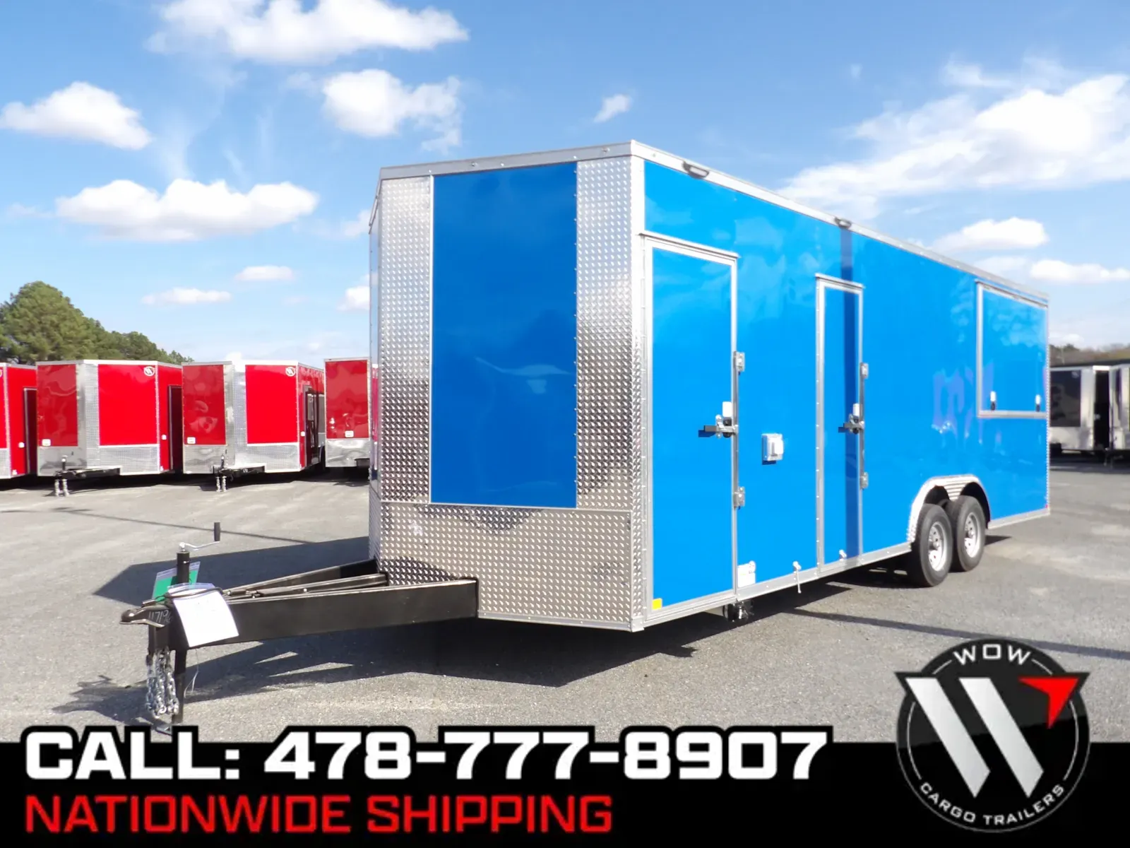 Blue 2026 Diamond 8.5X24 BBQ for sale in Cochran, GA