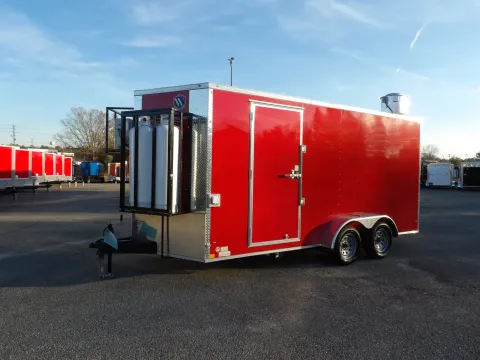 More photos of 2026 Diamond 7X16 Enclosed at WOW Cargo Trailers, GA