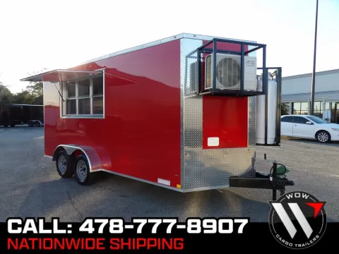 Red 2026 Diamond 7X16 Enclosed for sale in Cochran, GA