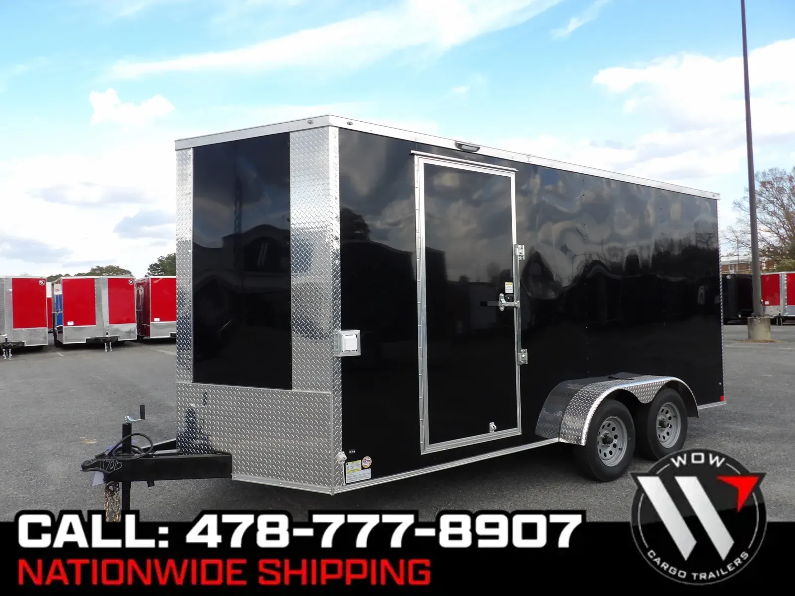 Black 2026 Diamond 7X16 Enclosed for sale in Cochran, GA