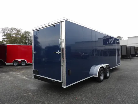 Another view of 2026 Steel Pines Cargo 7X24 Enclosed for sale in Cochran, GA at WOW Cargo Trailers