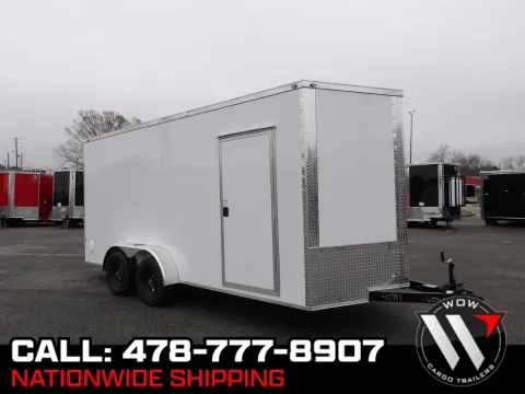 White 2026 Maximum 7X16 Enclosed for sale in Cochran, GA