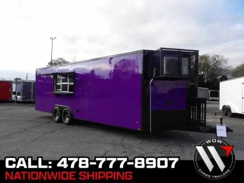 Black 2026 Freedom Trailer 8.5X24 Enclosed for sale in Cochran, GA