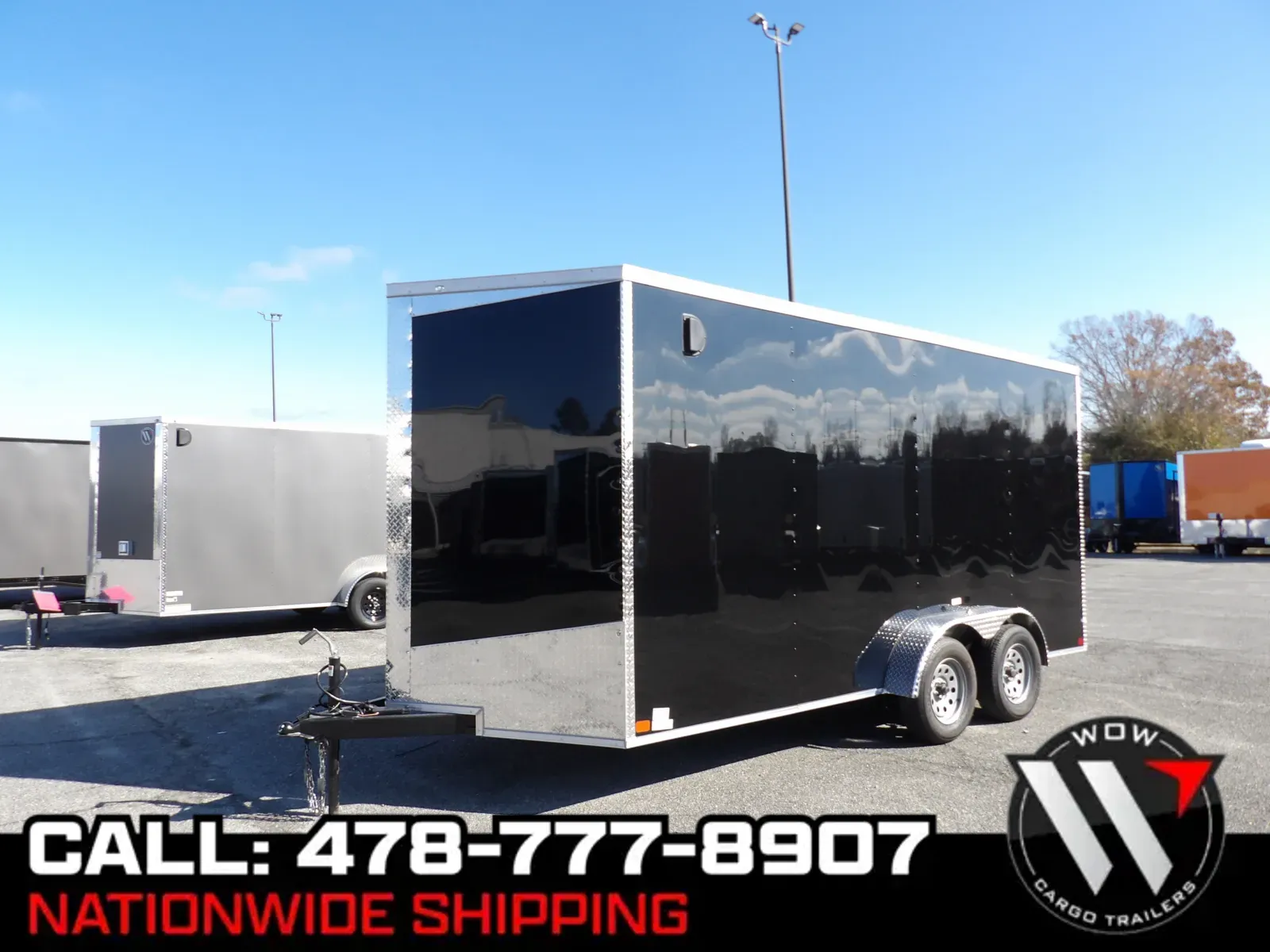 Black 2026 Seed Cargo 7x16 35K for sale in Cochran, GA