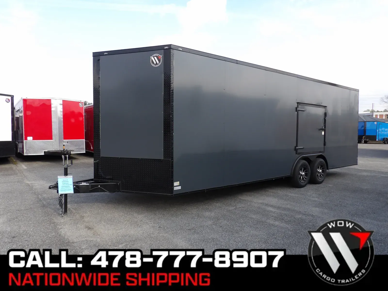 Black 2025 South Georgia Cargo 8.5X24 52K for sale in Cochran, GA