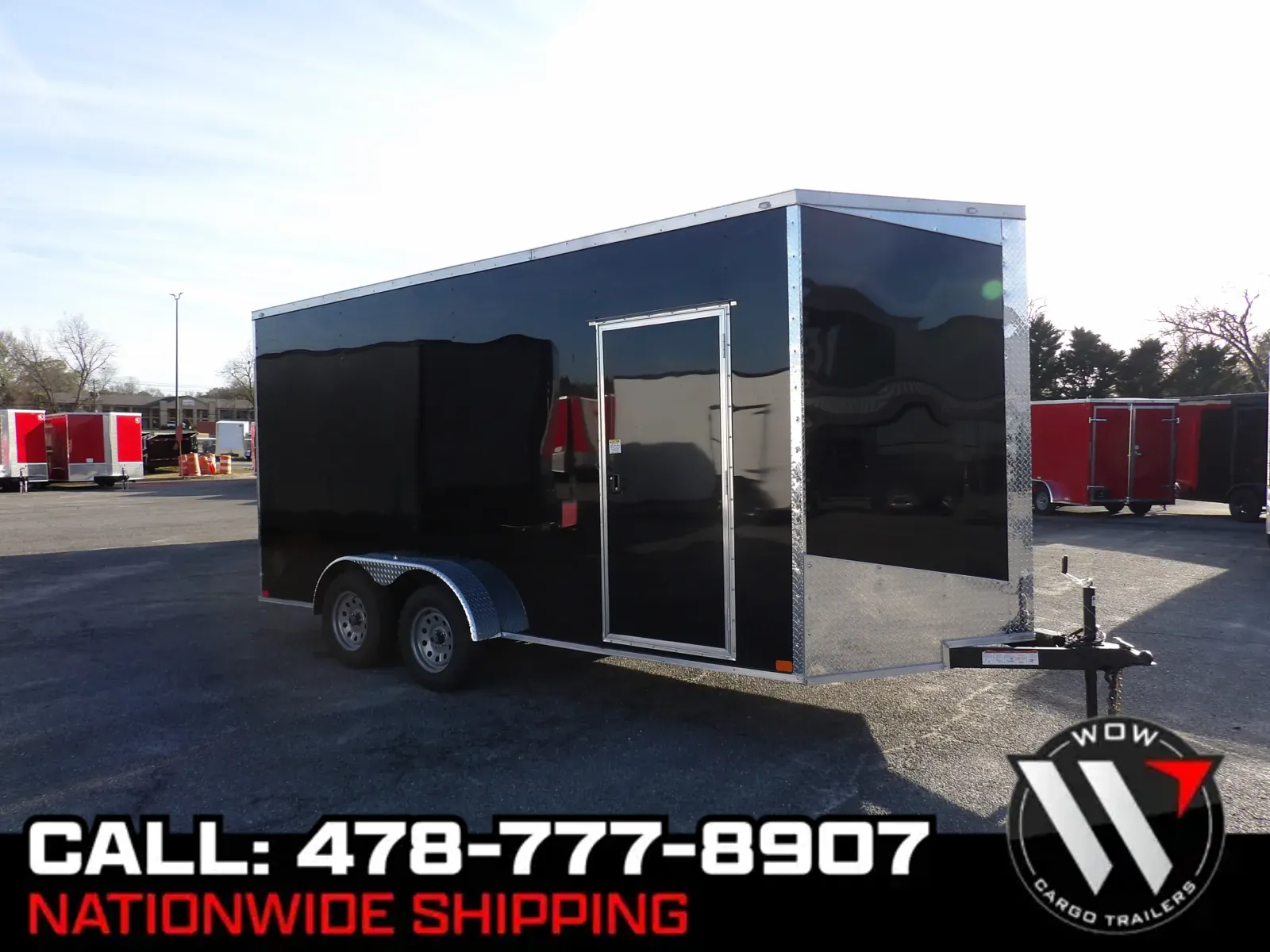 Black 2026 Seed Cargo 7x16 35K for sale in Cochran, GA