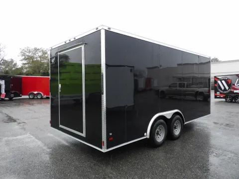 Another view of 2026 All World 8.5X18 Enclosed for sale in Cochran, GA at WOW Cargo Trailers