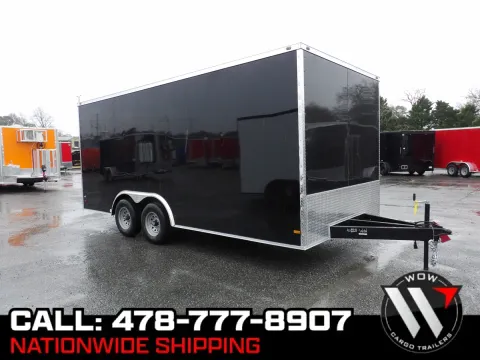 Black 2026 All World 8.5X18 Enclosed for sale in Cochran, GA