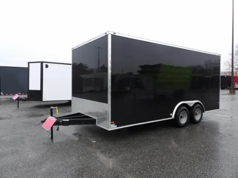 Photos of 2026 All World 8.5X18 Enclosed for sale in Cochran, GA at WOW Cargo Trailers