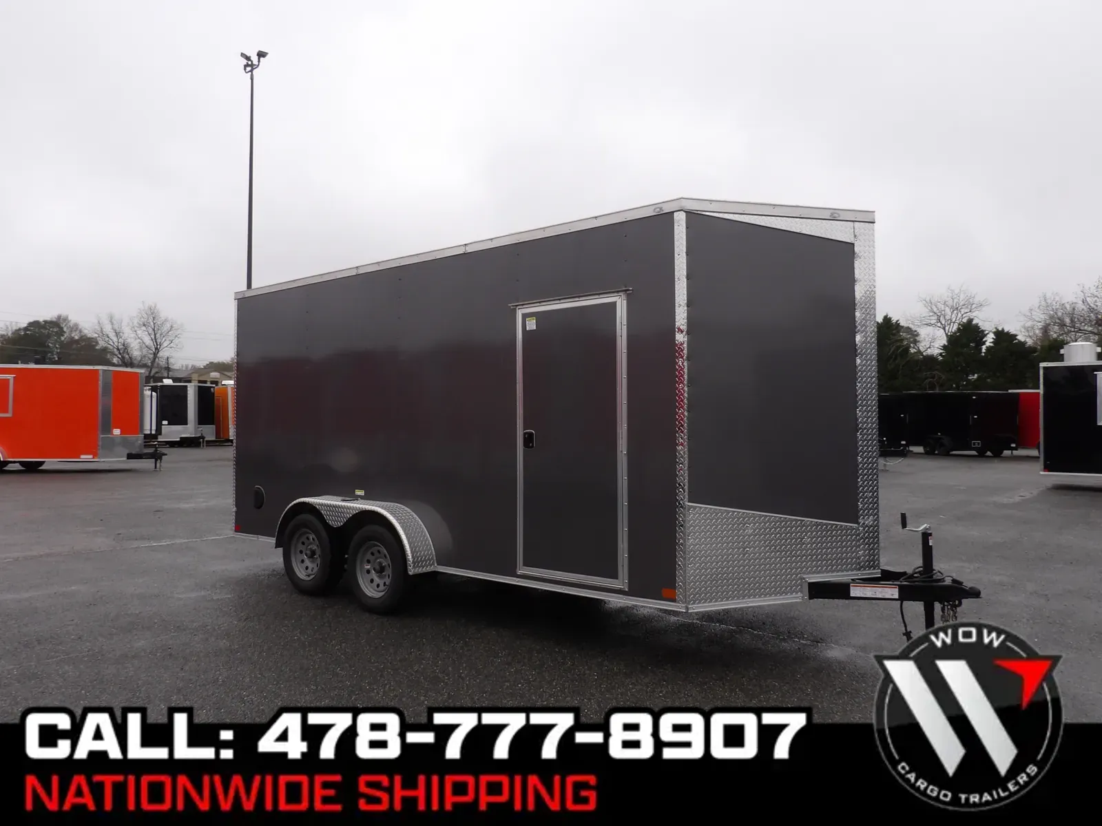 Black 2026 Seed Cargo 7x16 35K for sale in Cochran, GA