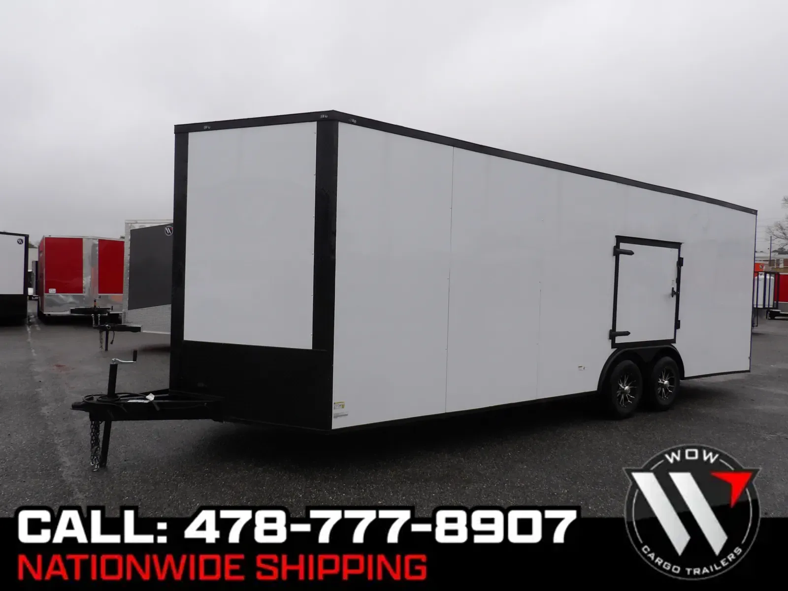 Black 2025 South Georgia Cargo 8.5X24 52K for sale in Cochran, GA