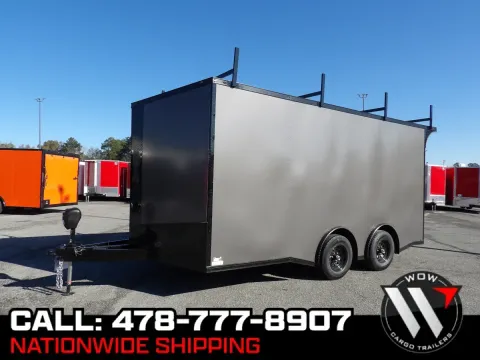 Black 2026 Steel Pines 8.5X16 Enclosed for sale in Cochran, GA