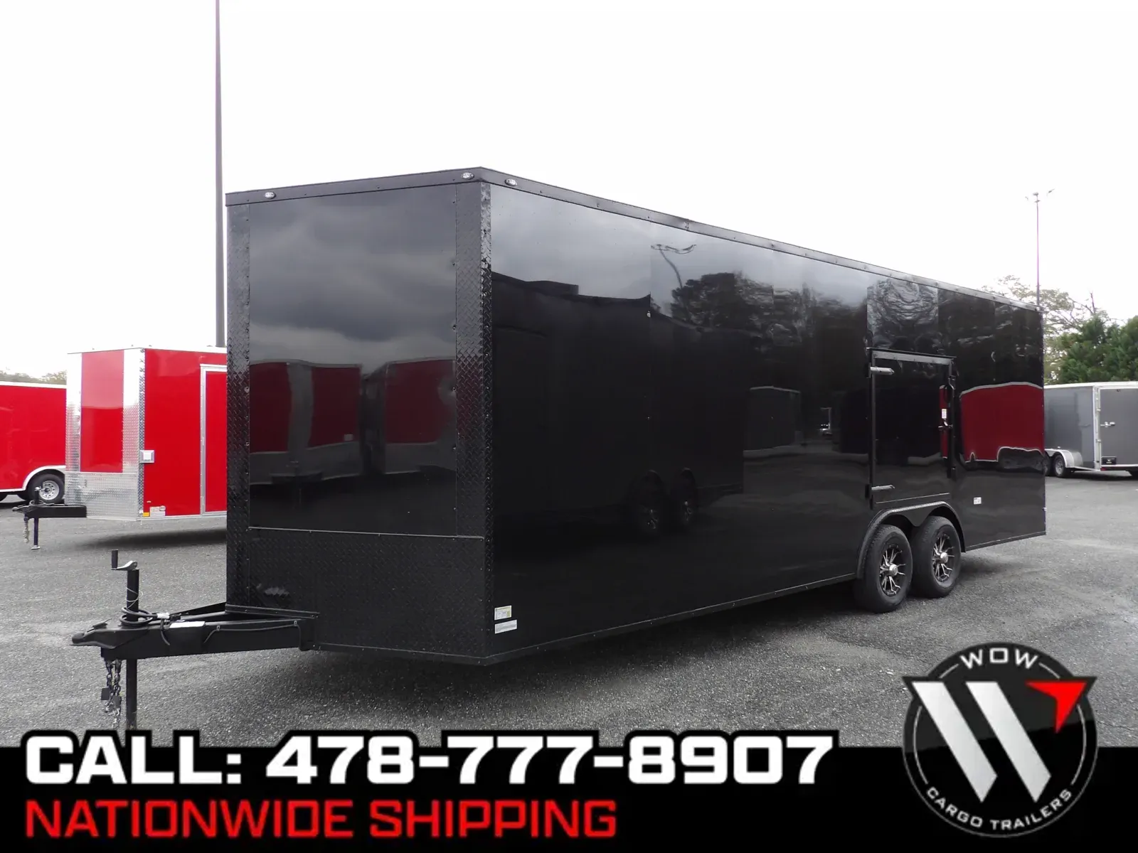 Black 2025 South Georgia Cargo 8.5X24 52K for sale in Cochran, GA