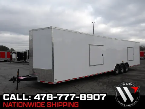 White 2026 Steel Pines 8.5X36 Enclosed for sale in Cochran, GA