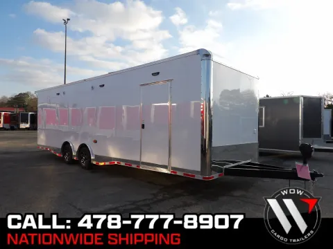 White 2026 Steel Pines 8.5X28 Enclosed for sale in Cochran, GA