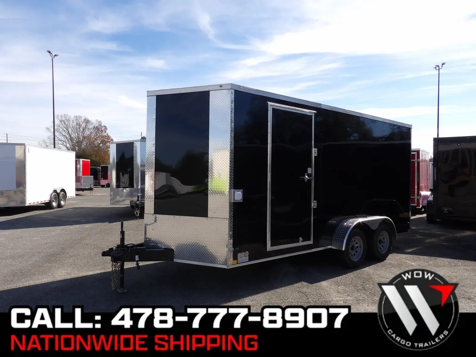 Black 2026 Diamond 7X16 Enclosed for sale in Cochran, GA