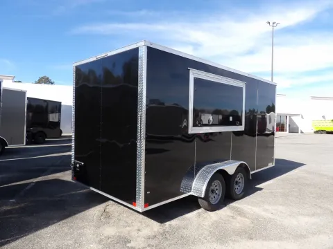 More photos of 2026 Diamond 7X16 Enclosed at WOW Cargo Trailers, GA