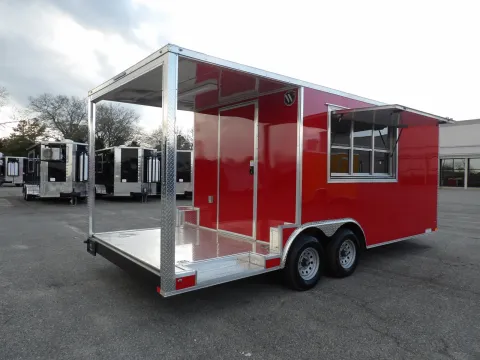 Another view of 2026 Diamond Cargo 8.5X20 Enclosed for sale in Cochran, GA at WOW Cargo Trailers
