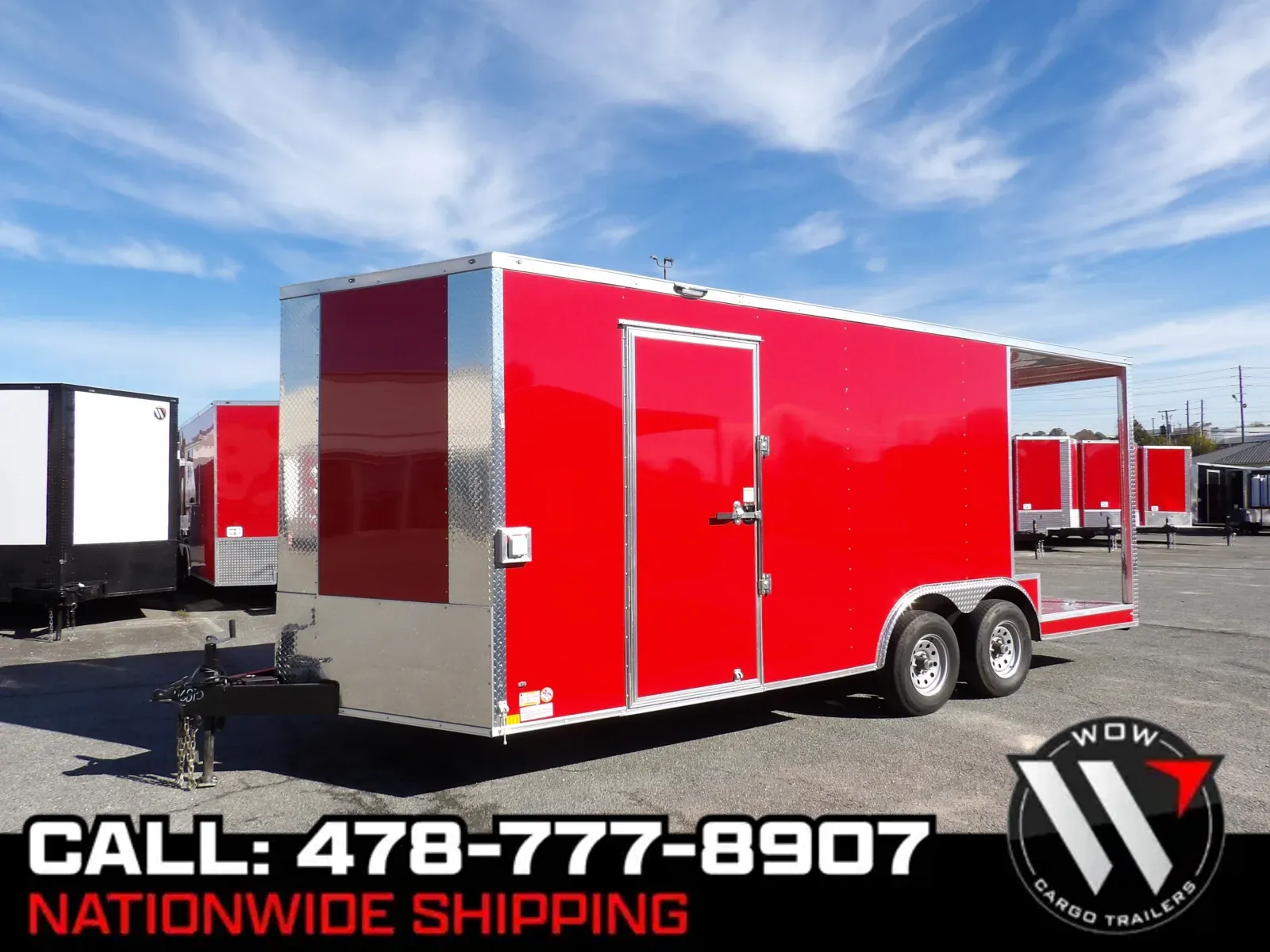 Red 2026 Diamond Cargo 8.5X20 Enclosed for sale in Cochran, GA