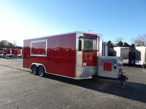 Another view of 2026 Diamond Cargo 8.5X18 Enclosed for sale in Cochran, GA at WOW Cargo Trailers