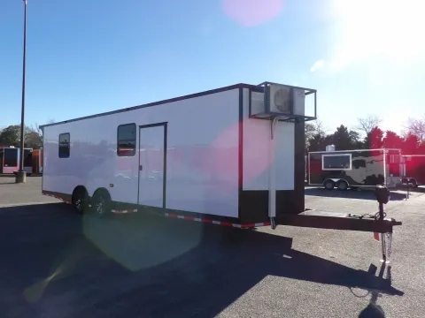 Photos of 2026 SAteel Pines 8.5X28 Enclosed for sale in Cochran, GA at WOW Cargo Trailers