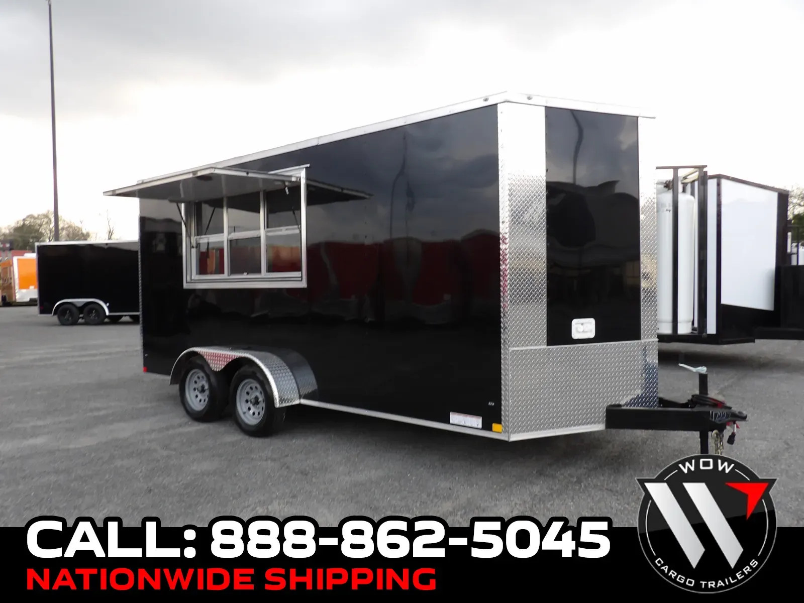 Black 2026 Diamond 7X16 Enclosed for sale in Cochran, GA