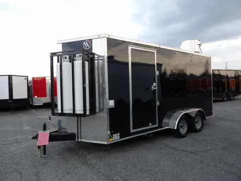 Photos of 2026 Diamond 7X16 Enclosed for sale in Cochran, GA at WOW Cargo Trailers