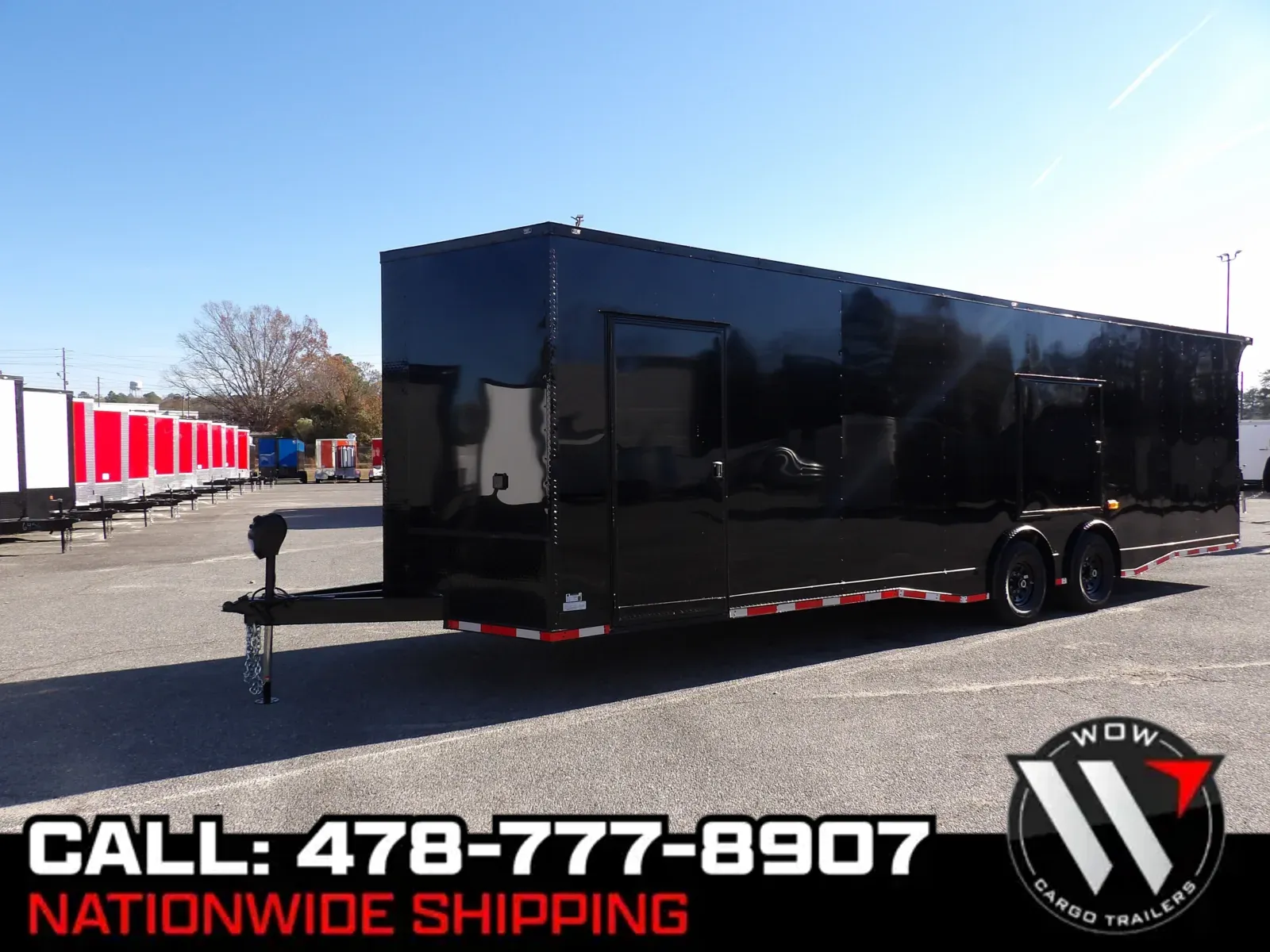 Black 2026 Steel Pines 8.5X30 Enclosed for sale in Cochran, GA