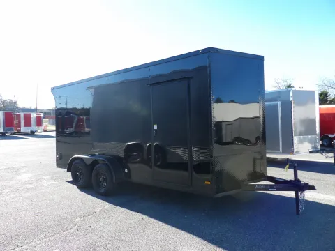 Photos of 2026 All World 7X16 Enclosed for sale in Cochran, GA at WOW Cargo Trailers