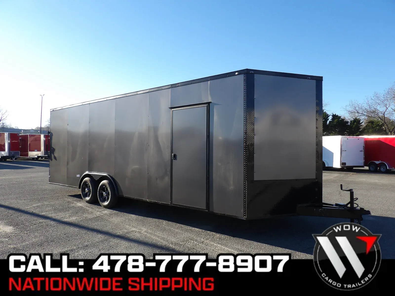 Black 2025 South Georgia Cargo 8.5X24 52K for sale in Cochran, GA