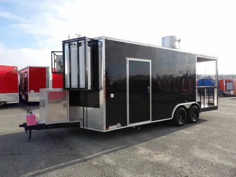 More photos of 2025 Hook & Line Cargo 8.5X20 Enclosed at WOW Cargo Trailers, GA