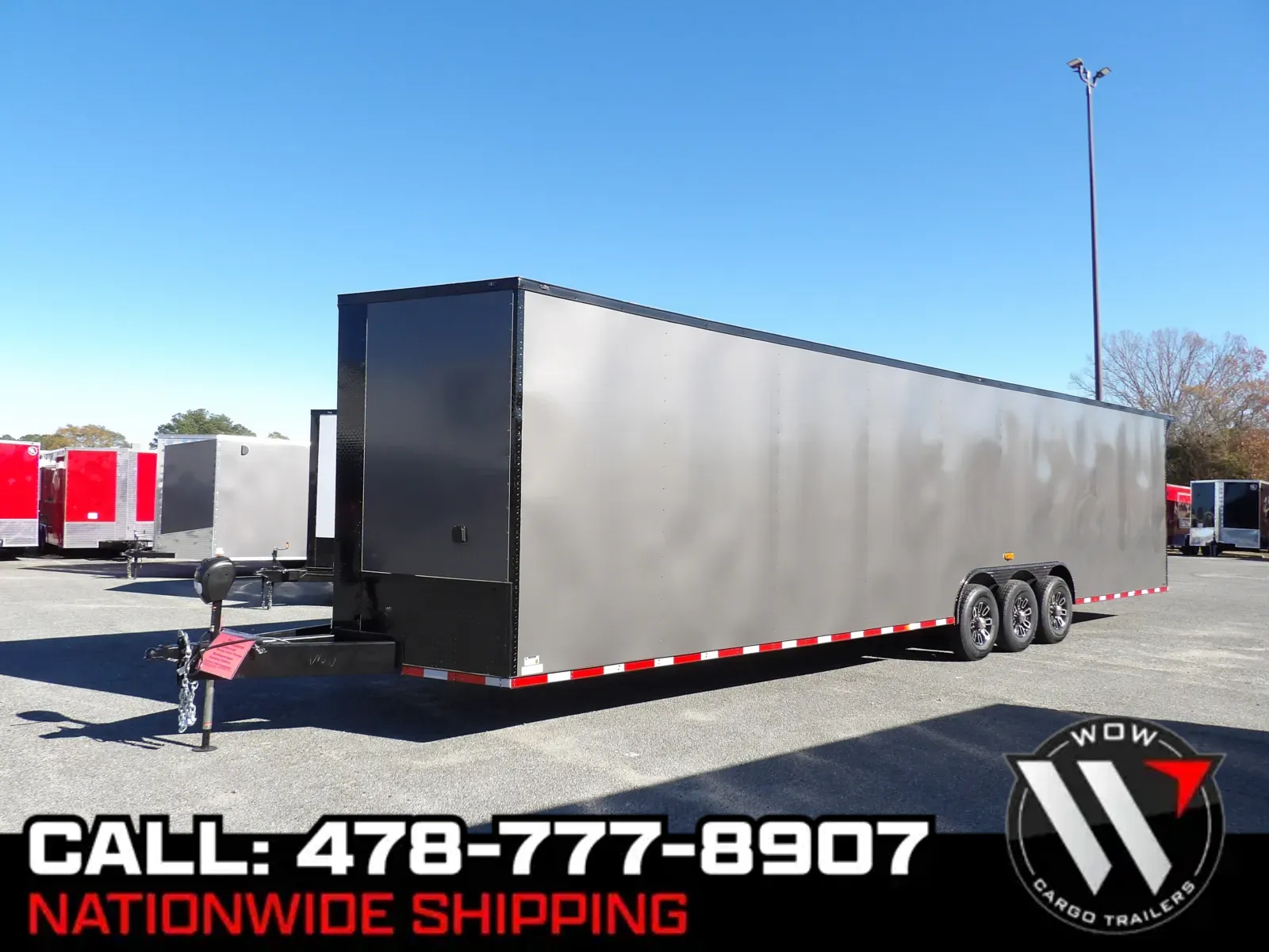 Black 2026 Steel Pines 8.5X36 Enclosed for sale in Cochran, GA