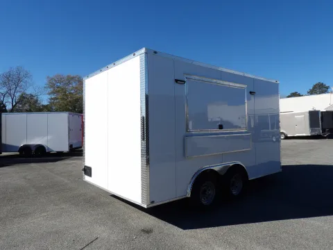 Another view of 2026 Steel Pines 8.5X14 Enclosed for sale in Cochran, GA at WOW Cargo Trailers