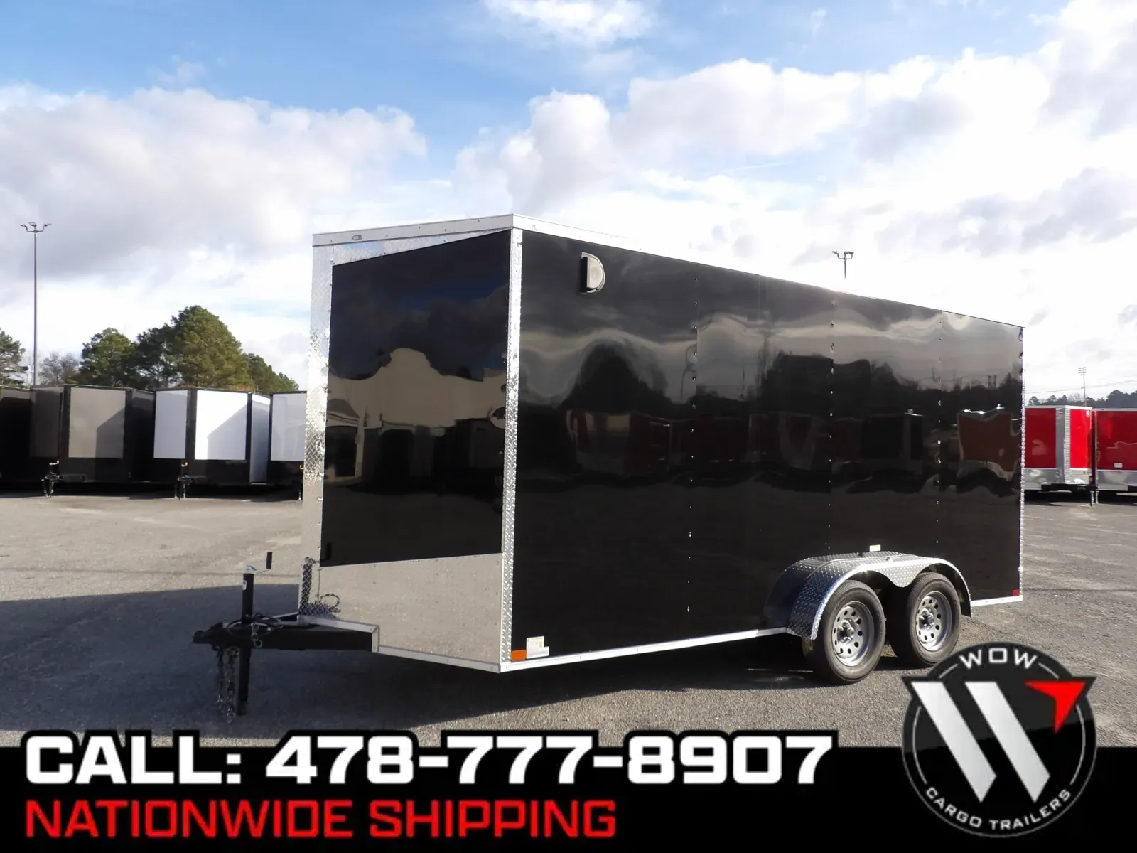 Black 2026 Seed Cargo 7x16 35K for sale in Cochran, GA