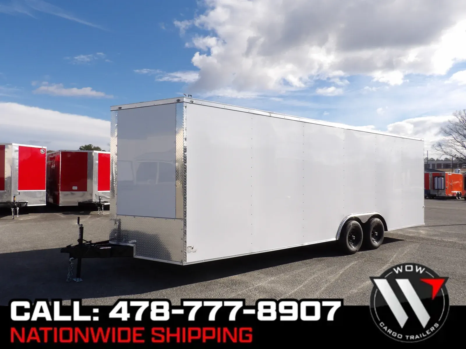 White 2026 Maximum 8.5X24 Enclosed for sale in Cochran, GA