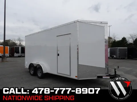 White 2026 Seed 7X16 Enclosed for sale in Cochran, GA