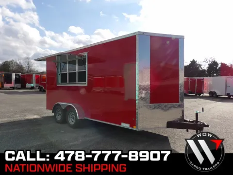 Red 2026 Diamond 7X16 Enclosed for sale in Cochran, GA