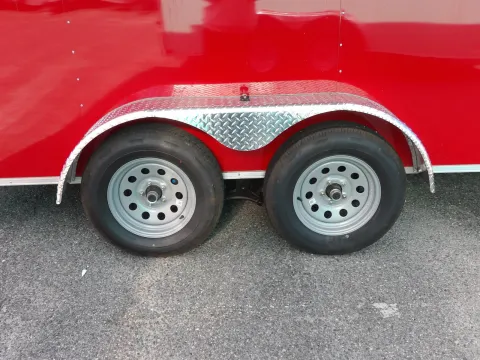 Another view of 2026 Diamond 7X16 Enclosed for sale in Cochran, GA at WOW Cargo Trailers