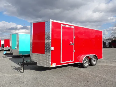 Photos of 2026 Diamond 7X16 Enclosed for sale in Cochran, GA at WOW Cargo Trailers