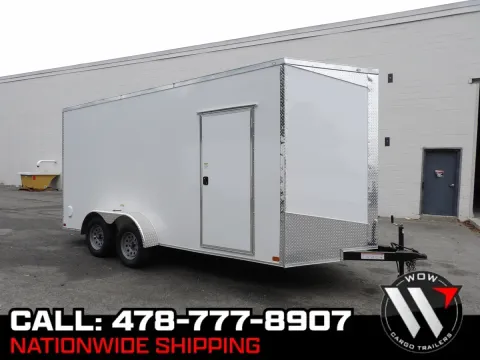 White 2026 Seed 7X16 Enclosed for sale in Cochran, GA