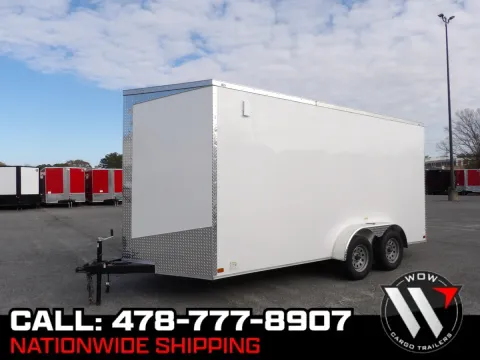 White 2026 Seed 7X16 Enclosed for sale in Cochran, GA