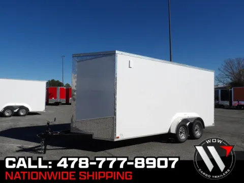 White 2026 Seed Cargo 7X16 Enclosed for sale in Cochran, GA