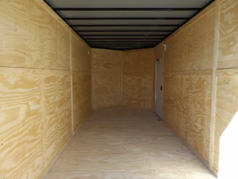 Another view of 2026 Seed Cargo 7X16 Enclosed for sale in Cochran, GA at WOW Cargo Trailers