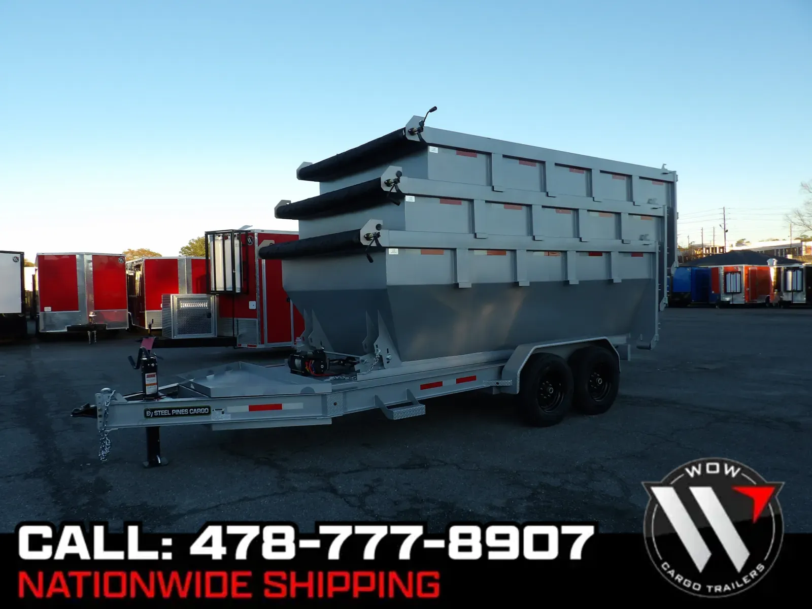 Silver 2026 Steel Pines 14'' Roll Off for sale in Cochran, GA