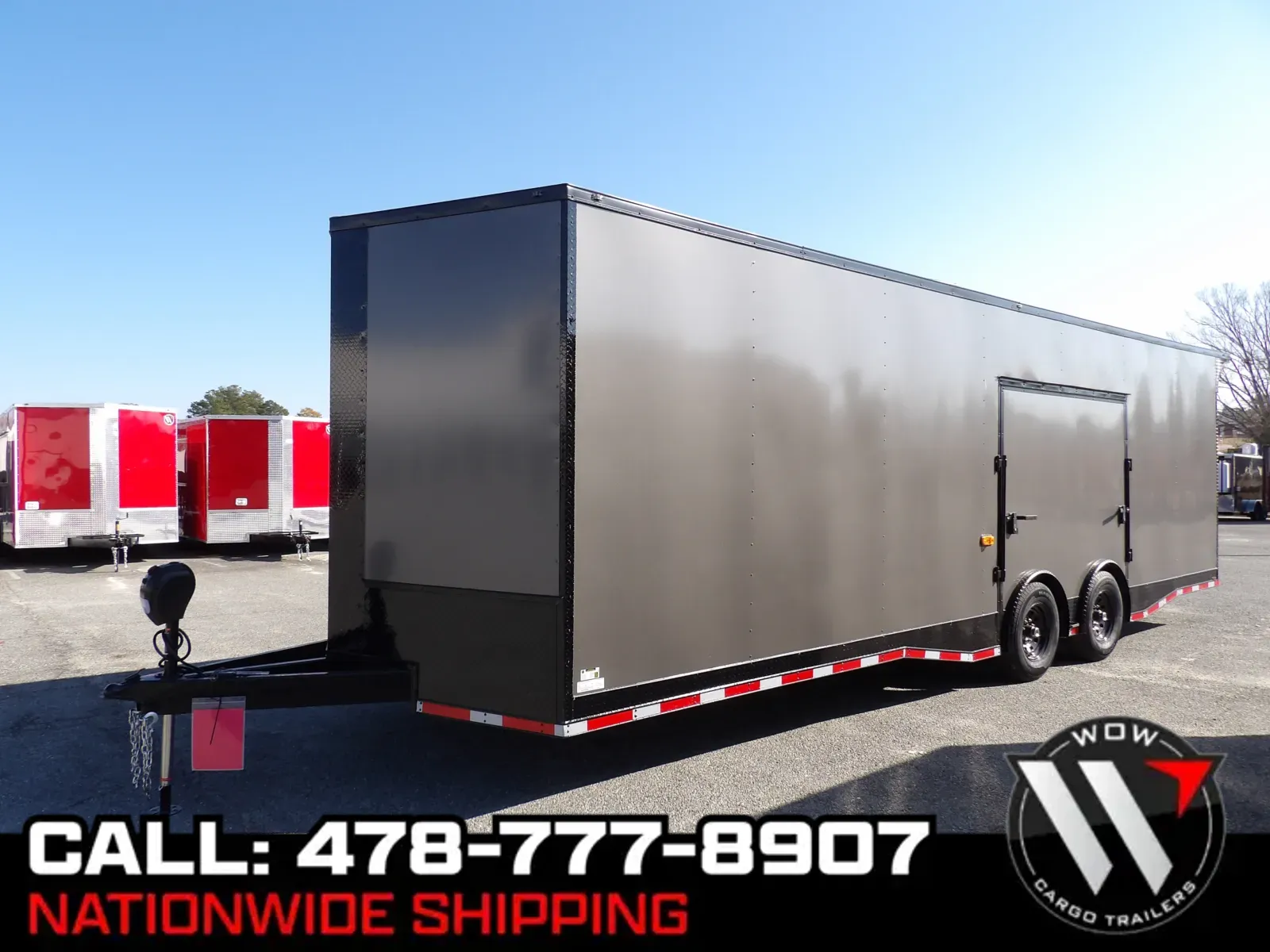 Black 2026 Steel Pines 8.5X28 Enclosed for sale in Cochran, GA